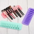 thumbnail image 3 of SDFGTstore Silicone Cosmetic Brush Storage Rack Drying Rack Hanging Makeup Brushes Holder, 3 of 10