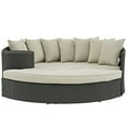 thumbnail image 4 of Modway Sojourn Outdoor Patio Sunbrella® Daybed in Antique Canvas Beige, 4 of 4