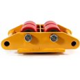 thumbnail image 6 of Machinery Mover Dolly Skate Roller  Machine with Steel Rollers Cap 360 Degree Rotation (6T 13200LB, Yellow), 6 of 18