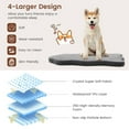 thumbnail image 7 of Spaco Orthopedic Dog Bed with Memory Foam Support for Large Dogs-Gray, 7 of 7