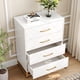thumbnail image 2 of Blanca moderno de madera 4 - cajón cómoda: a almacenamiento tower, 2 of 8