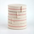 thumbnail image 4 of 26 Foot /4 Rolls Oil Lamp Wick, 7/8 Inch Oil Lantern Wick, 7/8 Inch Flat Cotton Wick, 7/8 Inch Oil Lamp Wicks Burner with Stitch, 6.5 Feet per Roll, 4 of 5