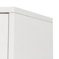 thumbnail image 3 of Pusnapku 31" Bathroom Wall Cabinet, Modern over The Toilet Storage with 2 Doors and Facial Tissues Slot, Wood Hanging Medicine Cabinet for Living Room, 3 of 9