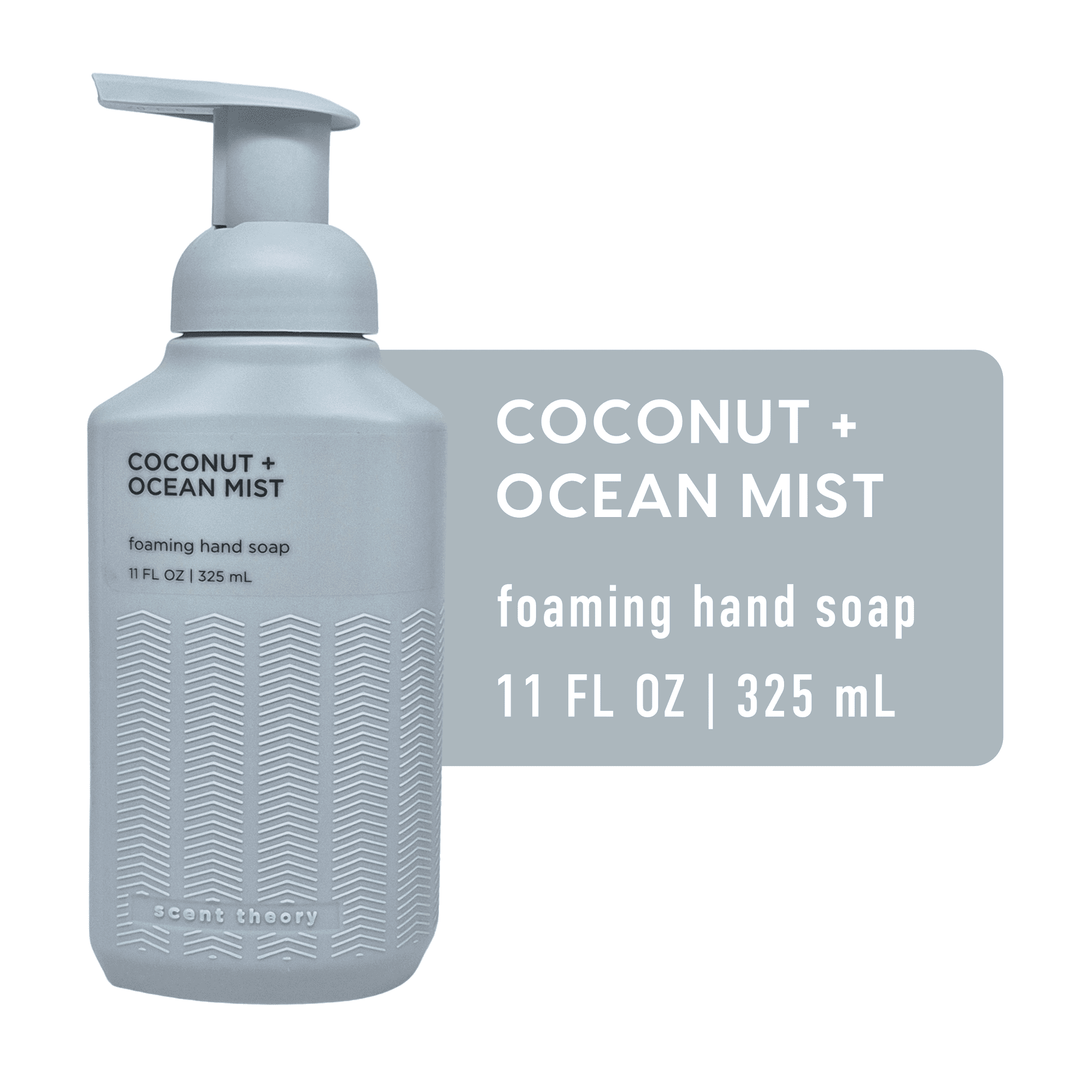 Scent Theory Foaming Hand Soap, Coconut and Ocean Mist, 11 fl oz