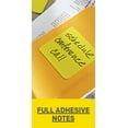 thumbnail image 5 of Post-it® Super Sticky Full Stick Notes, 3 in. x 3 in., Yellow, 12 Pads/Pack, 5 of 7
