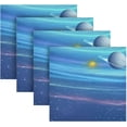 thumbnail image 5 of GZHJMY Space Galaxy Cloth Napkins Set of 4,Reusable Washable Polyester Dinner Table Napkins for Kitchen,Dining,Restaurant,Party Decoration, 5 of 7