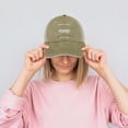 thumbnail image 6 of Not Friendly, Do Not Touch Khaki Hat Adjustable Funny Fashion Unisex Baseball Cap for Men Women, 6 of 7