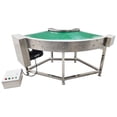 thumbnail image 4 of 90-Degree Curve Turning PVC Belt Conveyor Parcel Sorting Conveying System, 4 of 20
