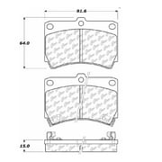 mazda 323 disc brake pad set