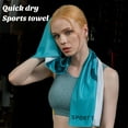 thumbnail image 3 of Tnobhg Workout Cooling Towel Three-layer Super Soft Friendly to Skin Quick-drying Moisture-wicking Breathable Sports Towel, 3 of 7
