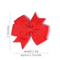 thumbnail image 4 of 10 Unids/set Grosgrain Cinta Arcos Horquillas Para Niña Color Sólido Clips De Pelo Boutique Headware Niños Accesorios Para El Cabello, 4 of 4