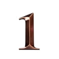 thumbnail image 2 of Nilvkv Modern House Numbers Mailbox Numbers 0-9 Self-Adhesive Street Door Home Address Metal Numbers for Outside or Inside Signs, Stickers, Home Decor, 2 of 4