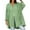 Green, variant on biudgviw Womens Fashion Shirts Loose Collared Long Sleeve Basic Tops Louneg Solid Color Buttons down Blouses