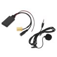 thumbnail image 3 of Adaptador de entrada auxiliar Bluetooth, módulo AUX Bluetooth5.0 para coche, micrófono manos libres, reemplazo con cable para Grande Punto, 3 of 5