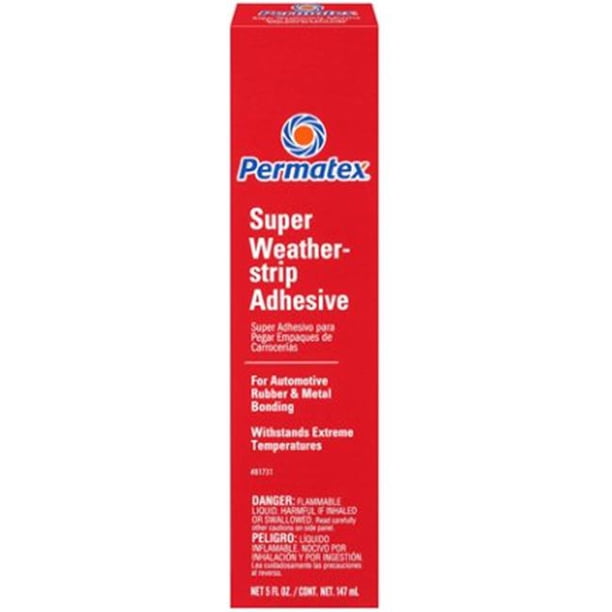Permatex 81731 5 oz Super Weatherstrip Adhesive