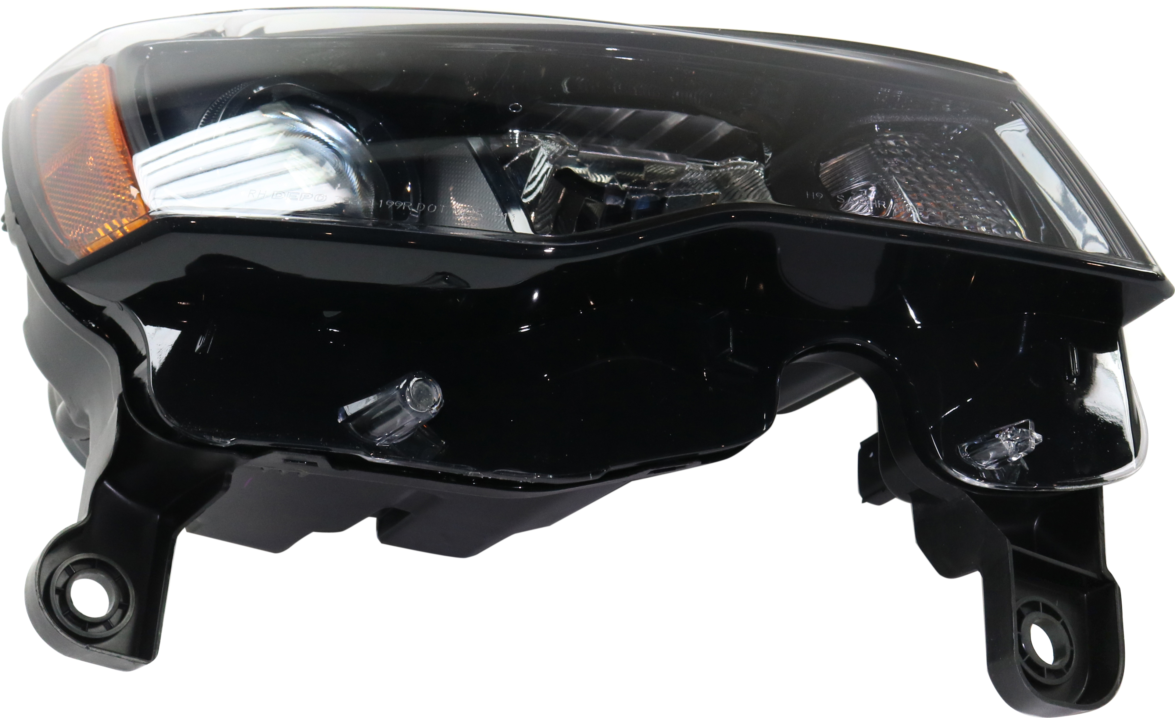 Headlight Compatible With 2017-2020 Jeep Grand Cherokee Right Passenger Halogen With bulb(s)