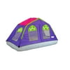 GigaTent 6 Mesh Windows Fiberglass Poles Washable Sheets Polyester Play Tent, Multi-color