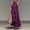 Purple, variant on Refreshing Women'S Dresses Maxi Sleeveless Halter Black Tank Dresses Solid Modern Casual Relaxed Fit Dresses Black,S