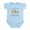 Sky Blue, variant on CafePress - Big Brother T Shirts Monkey Infant Bodysuit - Baby Light Bodysuit, Size Newborn - 24 Months
