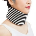 thumbnail image 3 of Soft Neck Brace Health Compatible Men Women,sleeping High Density Composite Sponge Type S Cervical Spine Fixation Belt Sl, 3 of 5
