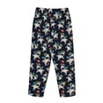 thumbnail image 5 of Daiia Cartoon Sharks Women's Sleep Pant with Pockets and Drawstring,Pajama Pants-Medium, 5 of 9