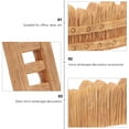 thumbnail image 3 of Kesenlong Resin Decors 8PCS Office Landscape Ornaments Lovely Cartoon Fence Ladder Resin Decors, 3 of 11