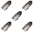 thumbnail image 1 of Transemion Men Belt Buckle Fashionable 4cm Width Metal Belts Heads DIY Zinc Multi-Types Automatic Buckles Replacement Business Type4 5Set, 1 of 6