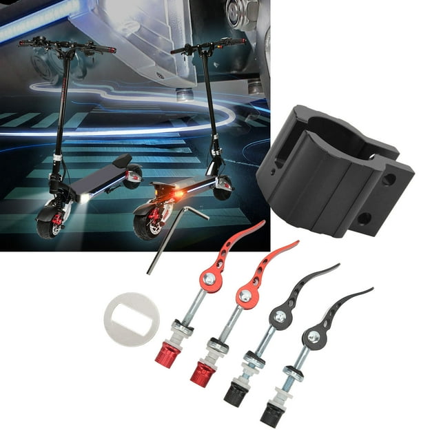 JUEGO DE ABRAZADERAS Plegables para Scooter Electro, Serie Dualtron Dualtron DT3 Spider Con Material de Aleacio de Aluminio, Bloqueo estable y confiable para 8x 10x 10x