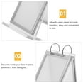 thumbnail image 3 of FENGGUIQU Soporte Acrílico Transparente Para Menús Con Fácil De Usar En Locales Comerciales, 3 of 8