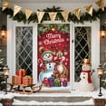 thumbnail image 4 of Animals Door Cover Decoration Christmas 71 x 35 Inch Hanging Wall Sign for Front Door or Indoor Home Decor, Perfect for Merry Christmas Party Supplies and Holiday Cheer, 4 of 6