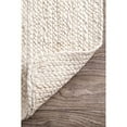 thumbnail image 5 of nuLOOM Tapis en Jute Tissé à la Main, 5 x 8, Blanc Cassé, 5 of 5