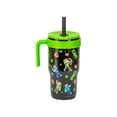 thumbnail image 2 of Zak Designs 18oz Minecraft Kids Straw Handle Tumbler, 2 of 11