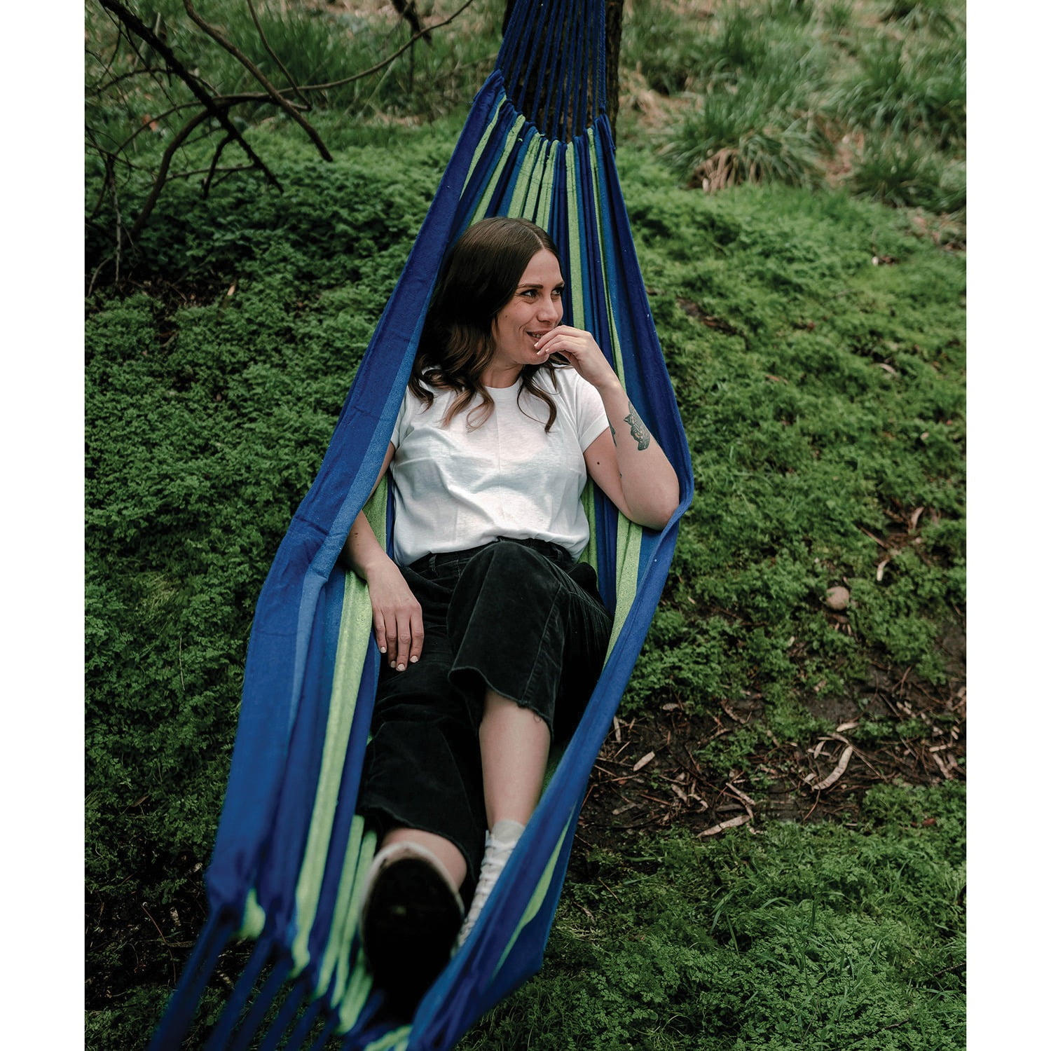 Stansport Balboa Packable Cotton Hammock Double 79 X 57 Walmart Com Walmart Com