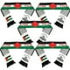 thumbnail image 1 of 5pcs Palestine Scarf 14*135cm ,Palestine Flag Scarf Palestinian, 1 of 5