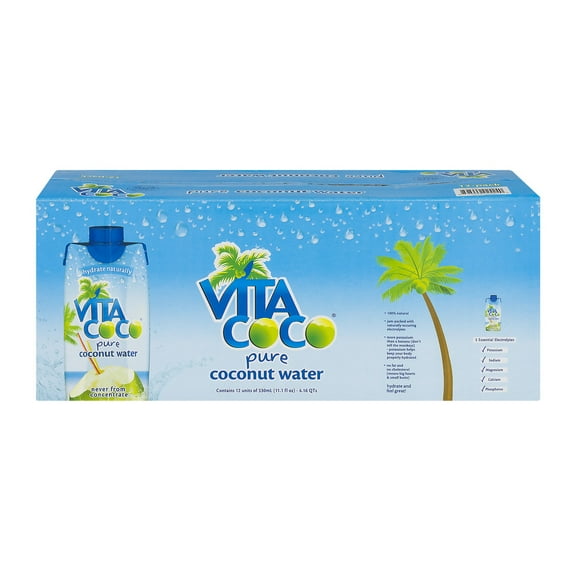 Vita Coco Pure Coconut Water 11.1oz 12pk Fridgepack