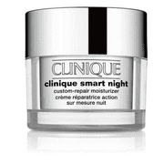 Clinique Smart Night Cream Custom-Repair Face Moisturizer For Dry To Combination Skin, 1.7 Oz