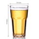thumbnail image 5 of Taza para beber acrílica, reutilizable, a prueba de roturas, 420ml, octogonal, adecuada para bares, cocinas, Etc., 4 piezas, 5 of 5