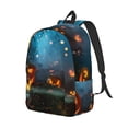 thumbnail image 2 of Yiaed Spooky Halloween Print Backpack, Premium Laptop Backpack, Travel Backpack for Women, Lightweight Backpacks, Comfortable Back Pack-Small, 2 of 5