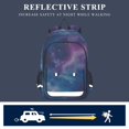 thumbnail image 5 of FORMRS Unisex School Backpack 17" Student Travel Bag with Laptop Compartment, Galaxy Pattern, 5 of 7