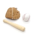 thumbnail image 3 of Béisbol al aire libre Softbol de tres piezas Mini Softbol Béisbol Productos deportivos de ocio Pelota de béisbol Juego de béisbol Accesorios, 3 of 5
