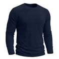 thumbnail image 5 of JIAYUE Men's T Shirt Loose Fit Casual Fashion Round Neck Casual Long Sleeve Tees Everyday Soft Lightweight Breathable For Outdoor Workout And Sport Wear, 5 of 8