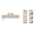 thumbnail image 1 of Accesorios de Tablero Ocupado DIY, Piezas de Tablero Sensorial de Juguete Sensorial de Madera para Pequeños+Juegos de Mesa Ocupados de Madera Ro Sunnimix Tablero ocupado Montessori, 1 of 8