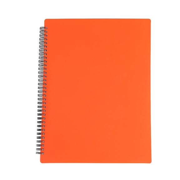 Organizador de partituras A4 Inteprter Solución de carpetas de archivos de música naranja