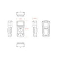 thumbnail image 4 of ADM01 DMM Digital Multimeter Hand-held LCD Display Auto AC/DC Voltage Temperature Measuring Meter Double Insulation Protection Current,Resistance,Continuity,Frequency;Tests Diodes,Transisto, 4 of 7