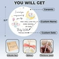 thumbnail image 2 of Baby Memorial Ornament, 'I Carried You Every Second Of Your Life' – Miscarriage & Stillborn Remembrance Gift, Infant Loss Keepsake, 2 of 5