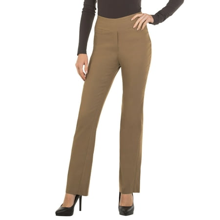 Red Hanger Bootcut Dress Pants for Women -Stretch Comfy Work Pull on Womens Pant