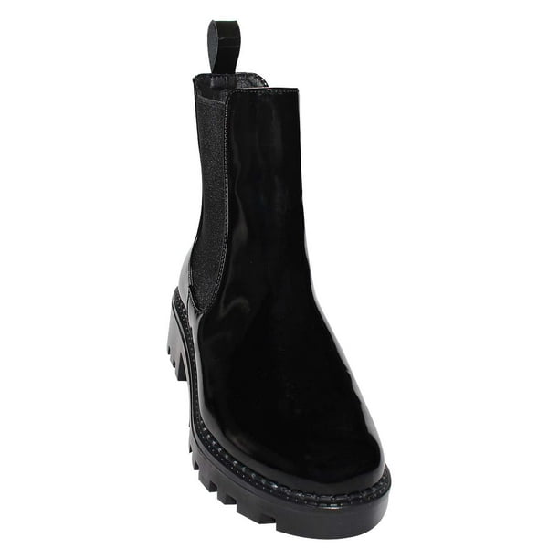BOTIN CASUAL LEON MUJER NEGRO CHAROL 2027 LEON 2027p