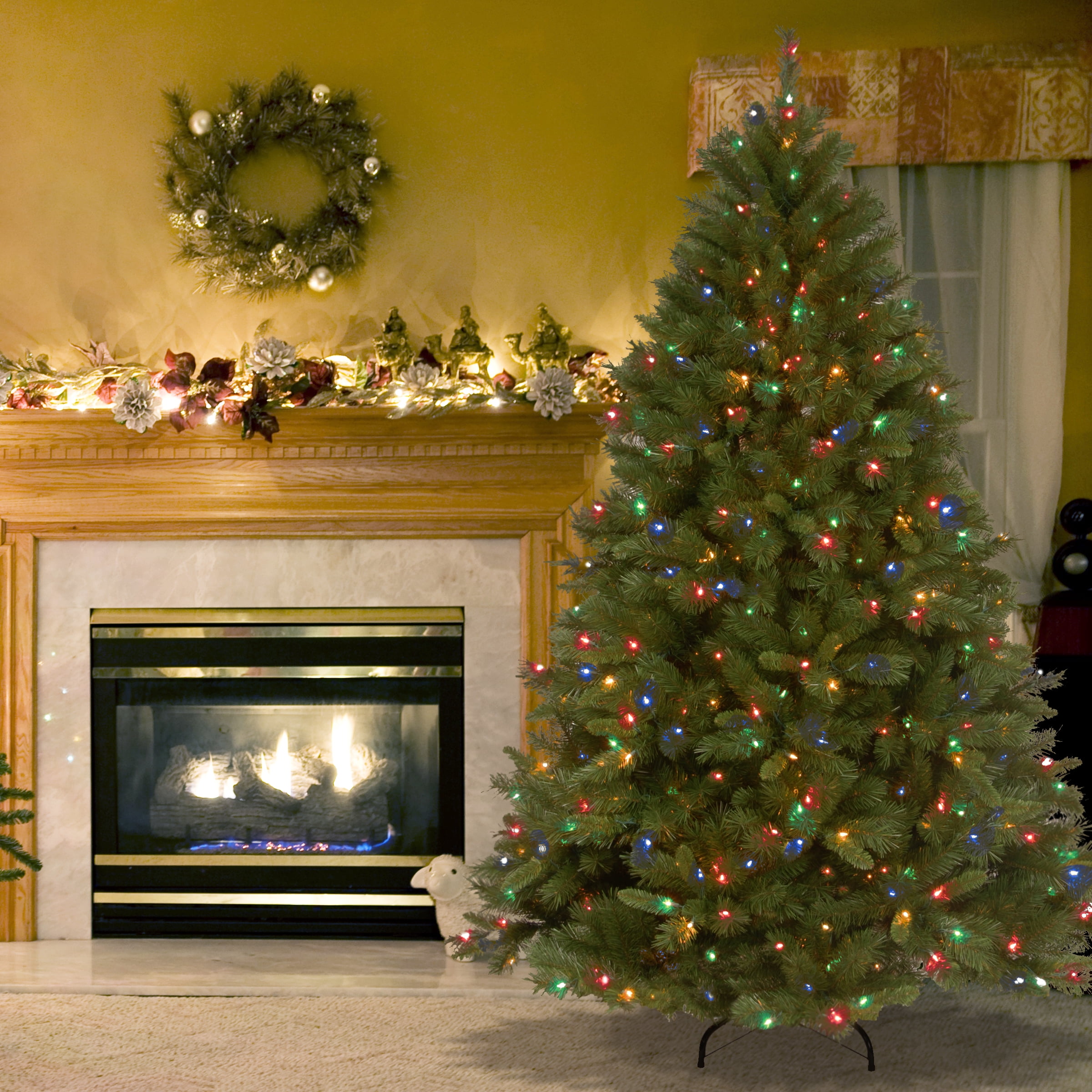Buy National Tree Company 7.5 ft. Winchester Pine Tree with Multicolor