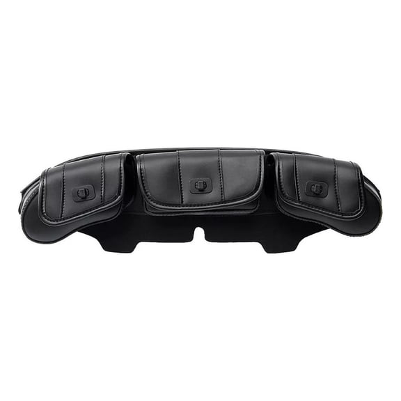 Applicable to Black Windscreen Bag for Harley Touring Flight