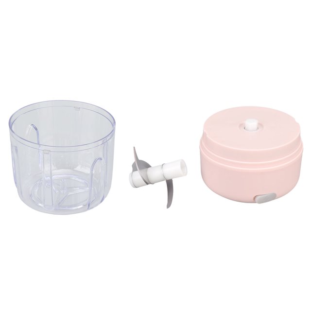 Picadora De Ajo Eléctrica, Mini Picadora De Verduras Portátil De 250 Ml, Trituradora De Ajo Recargable Por USB, Picadora De Cebolla Con Cuchilla De Acero Inoxidable